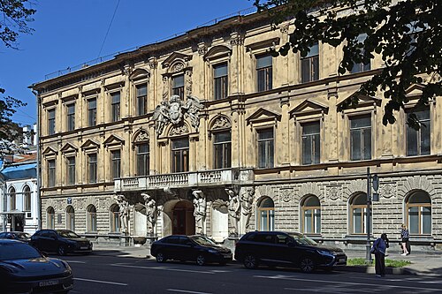 Demidov house - Italian Embassy (Bolshaya Morskaya street, 43) (San Pietroburgo)