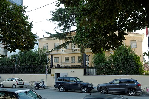 Italian Embassy building (prefettura di Tirana)